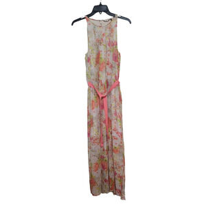 MASSIMO DUTTI Silk Halter Maxi Women Dress Size US 10 / EU42